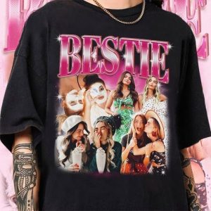 Custom Vintage Bestie Bootleg Shirt, Custom Your Own Bootleg Idea Shirt, Best Friend Bootleg Rap Tee, BFF Birthday Gift, Bachelorette Gift